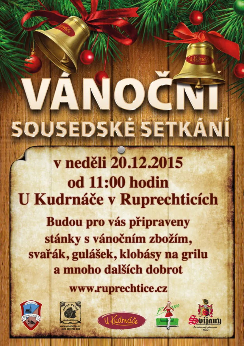 Plakát řemeslného trhu u Kudrnáče 2015