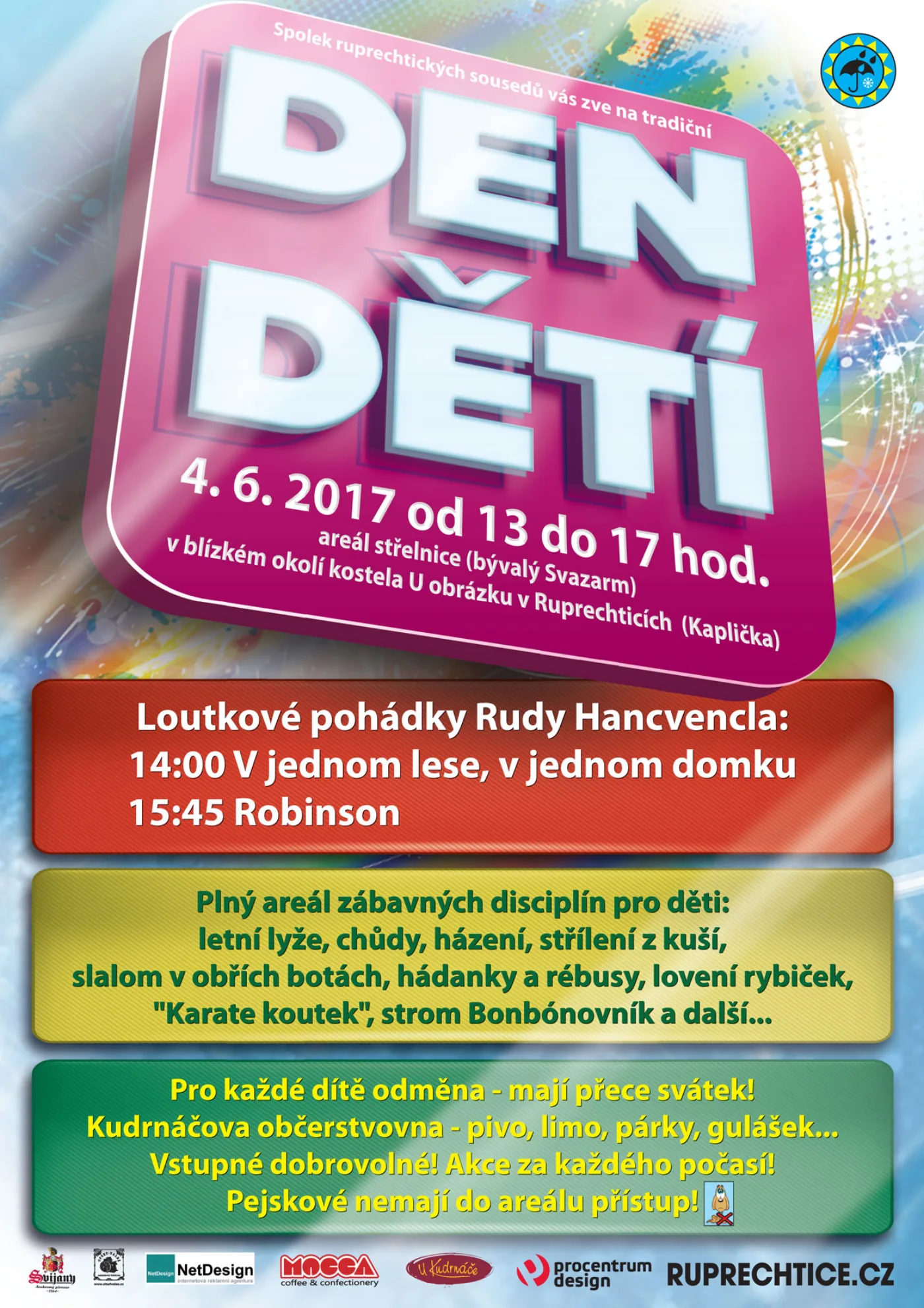Dětský den — hospůdka u Kudrnáče Liberec