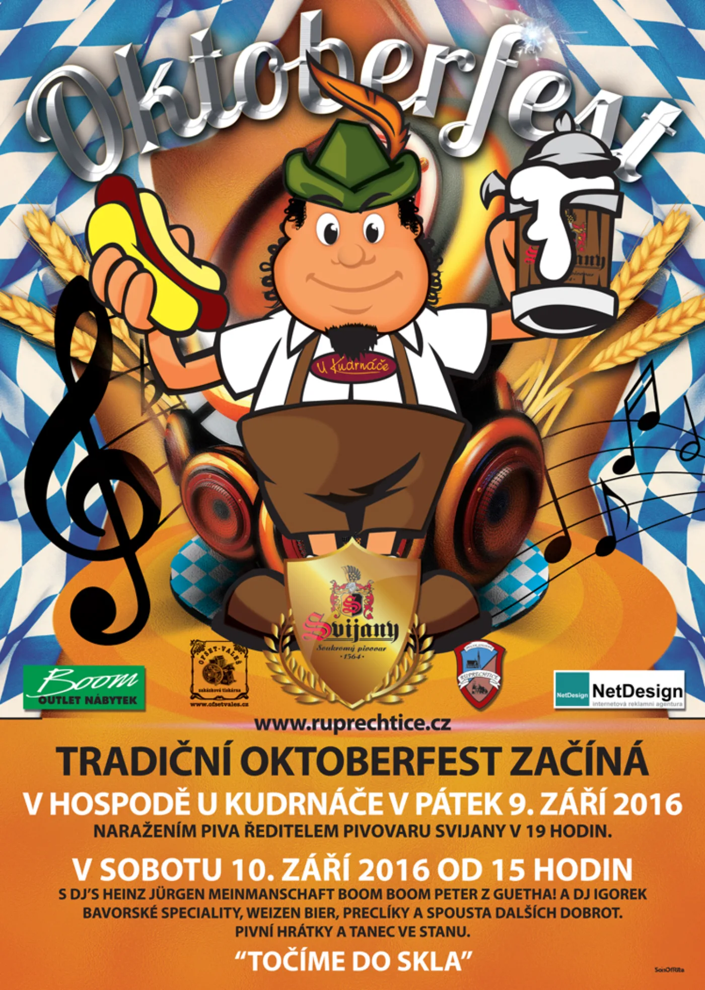 Oktoberfest 2016 — hospůdka u Kudrnáče Liberec