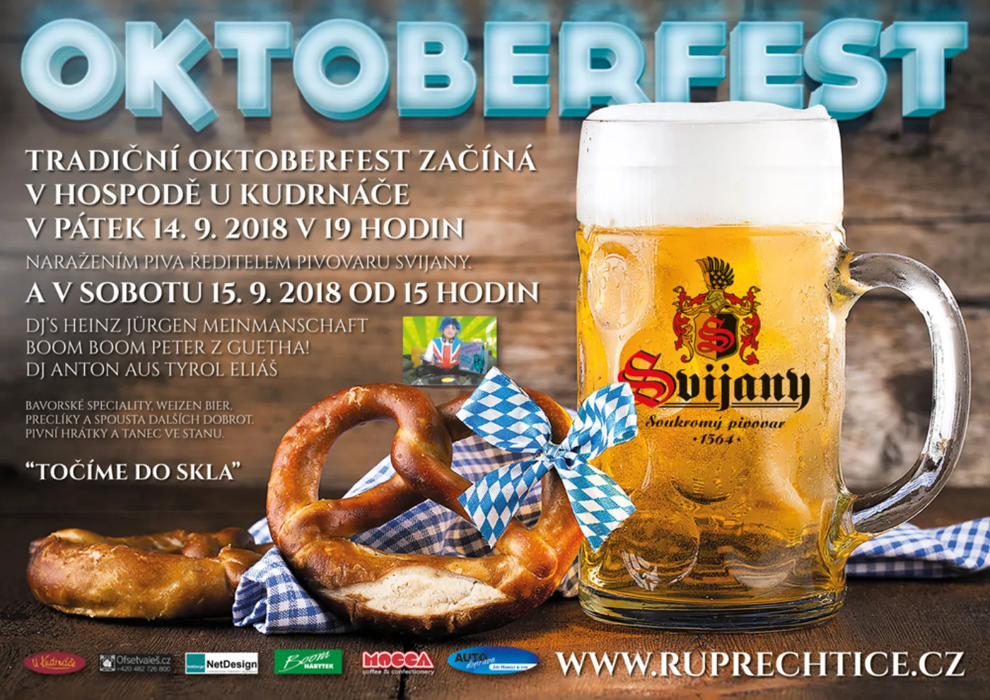 Oktoberfest 2018 — hospůdka u Kudrnáče Liberec