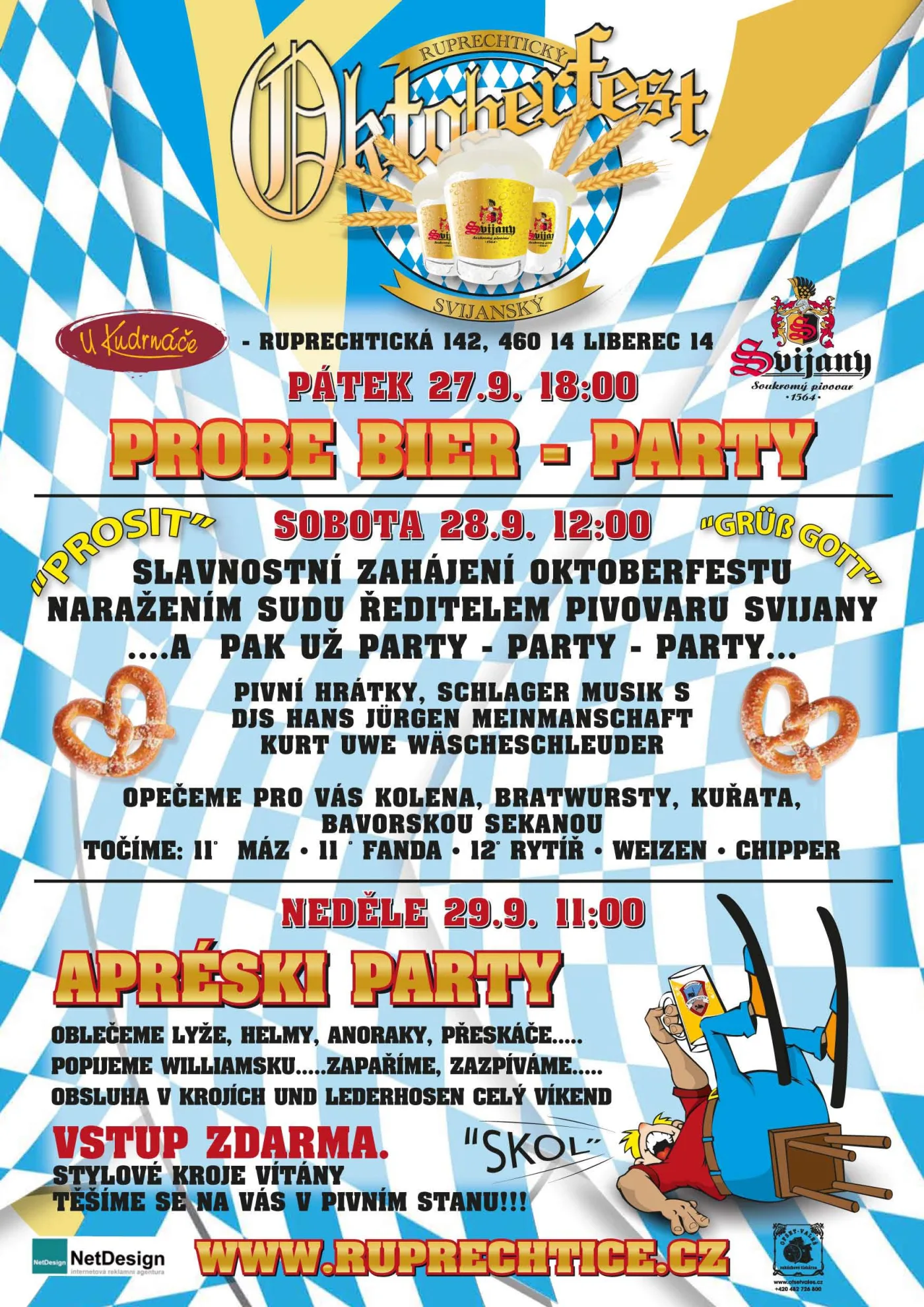 Oktoberfest — hospůdka u Kudrnáče Liberec