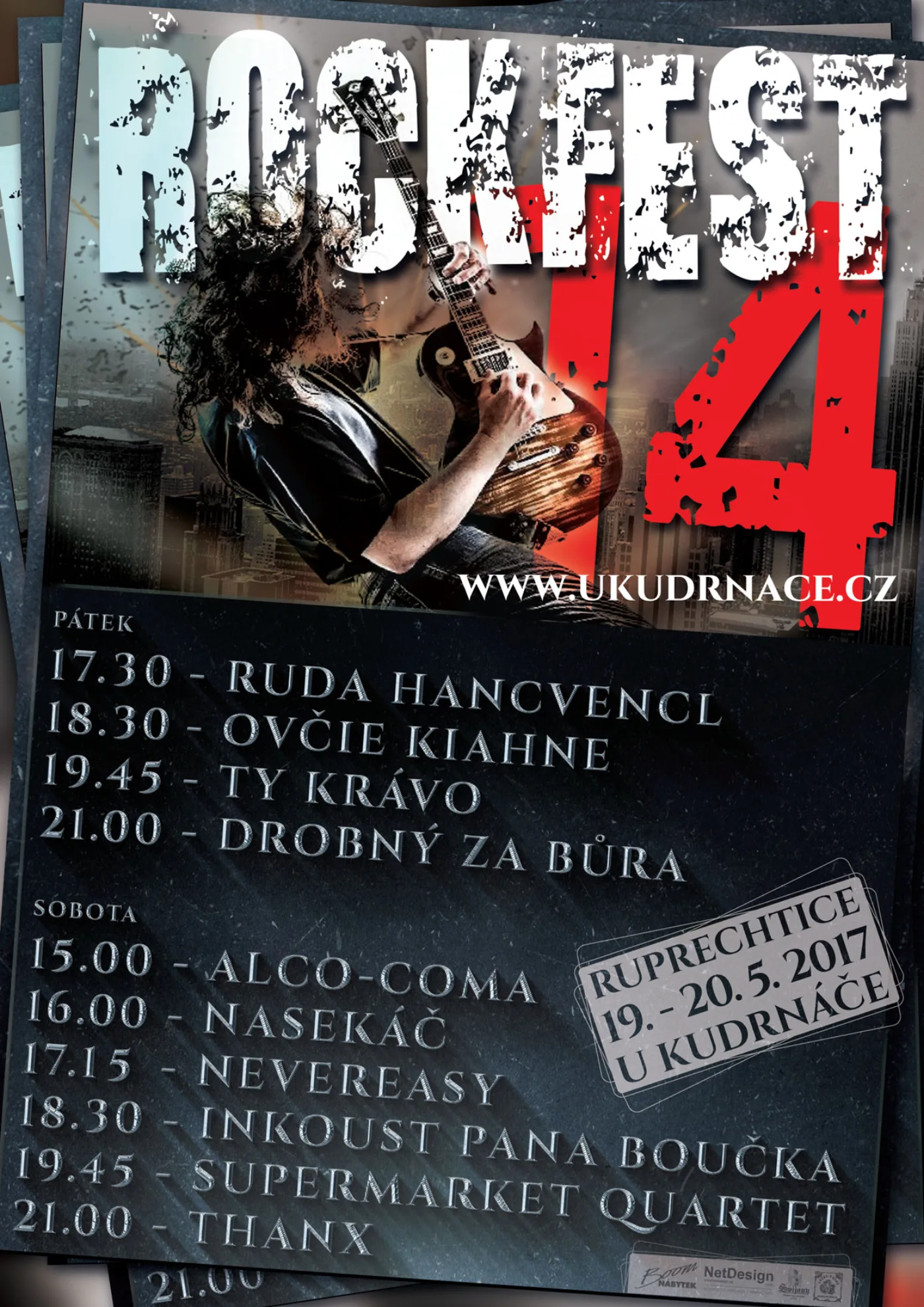 Rock 2017 — hospůdka u Kudrnáče Liberec