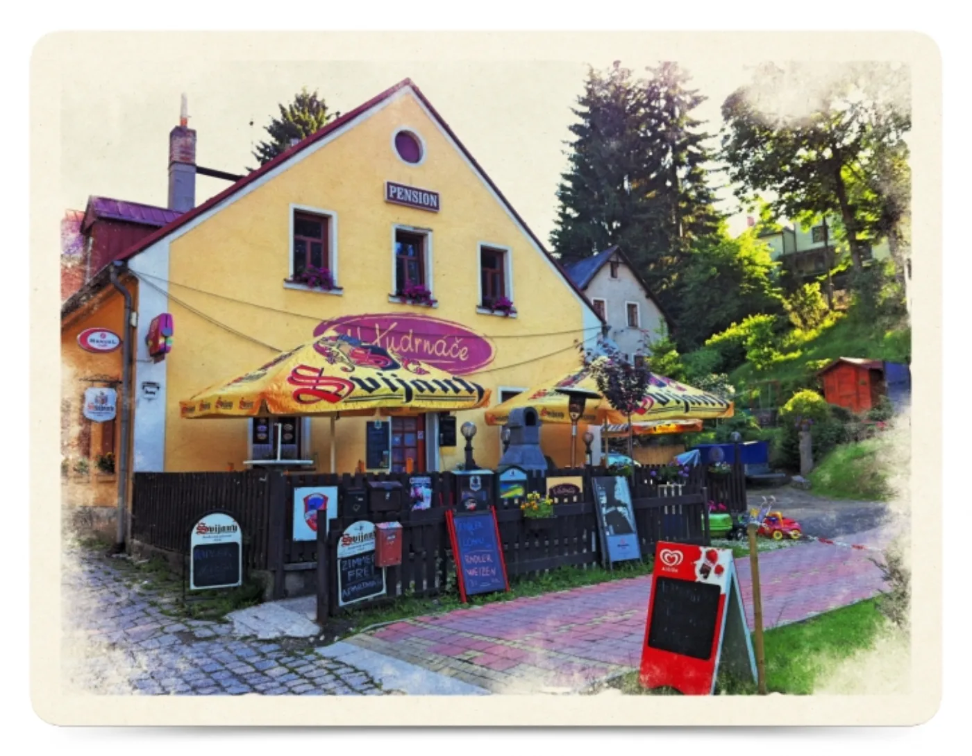 Posezení — hospůdka u Kudrnáče Liberec
